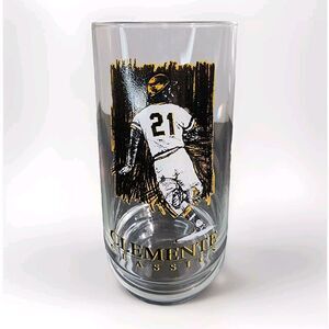 1994 Eat'n Park Roberto Clemente Commemorative Glass Pirates 12 All Star Games